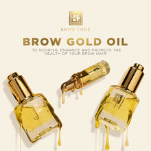 Load image into Gallery viewer, Brow Gold Nourishing Growth Oil 5ml