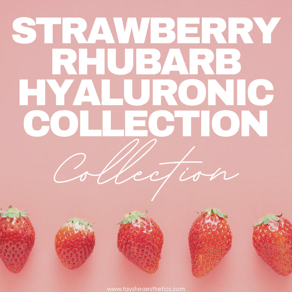 WHAT'S NEW - Strawberry Rhubarb Hyaluronic Collection