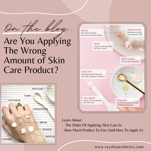 Are You Applying The Wrong Amount of Skin Care Product?