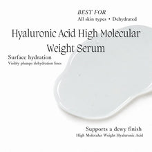 Load image into Gallery viewer, Hyaluronic Acid High Molecular Weight Serum
