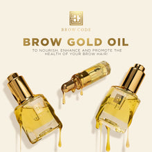 Load image into Gallery viewer, Brow Gold Nourishing Growth Oil 5ml
